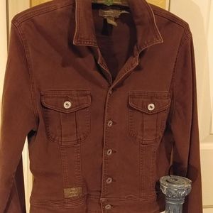 Calvin Klein Brown 'Jean' Jacket